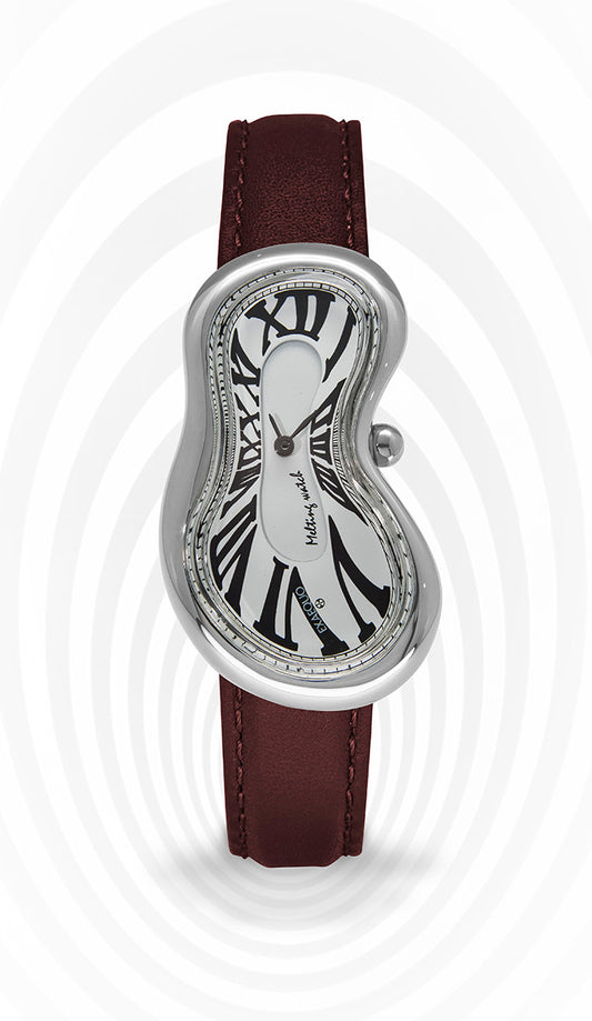 Melting Watch Silver White