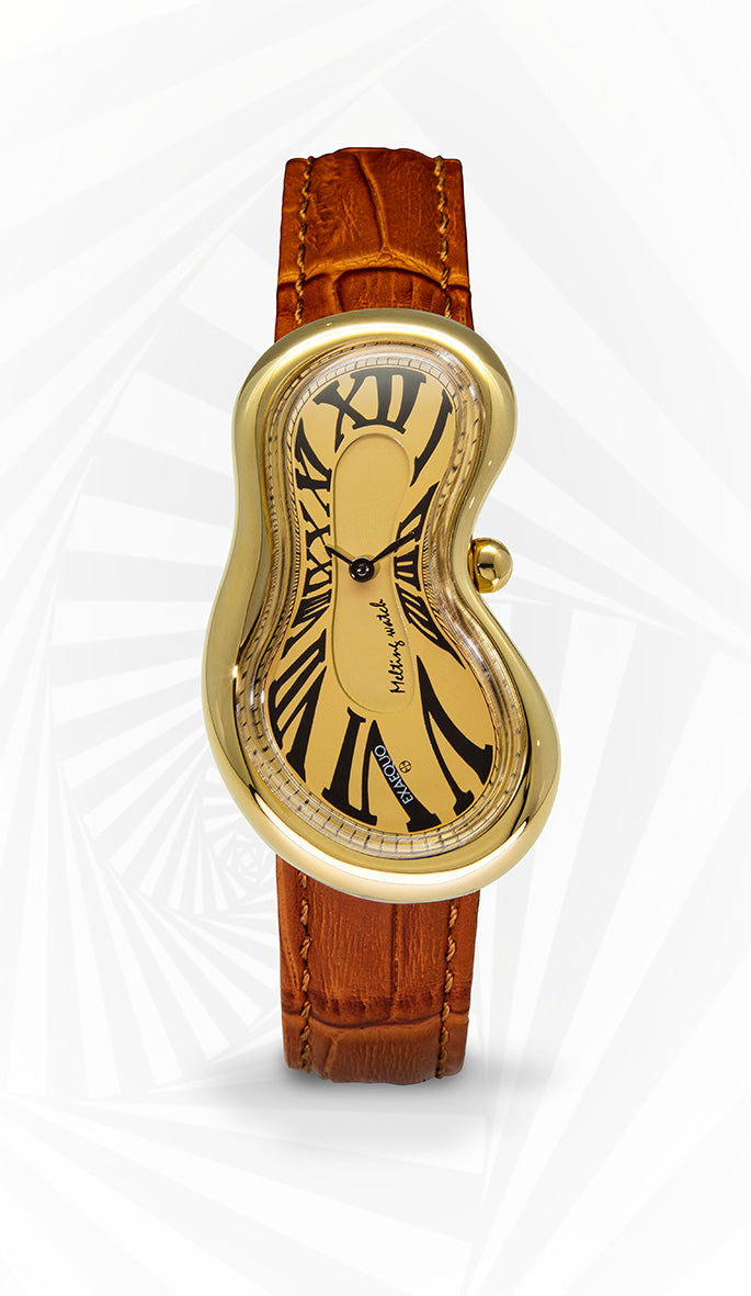Melting Watch Gold Gold