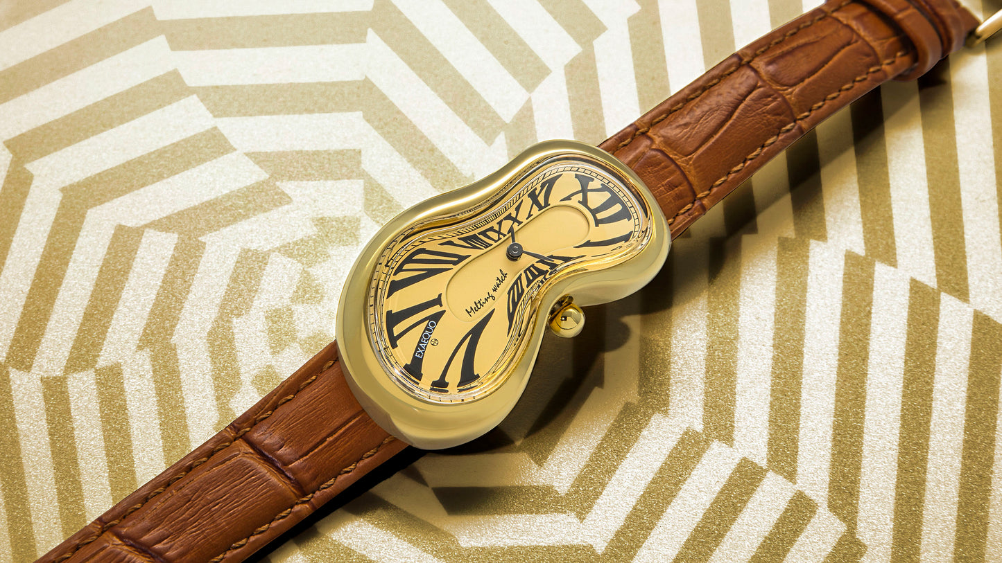 Melting Watch Gold Gold