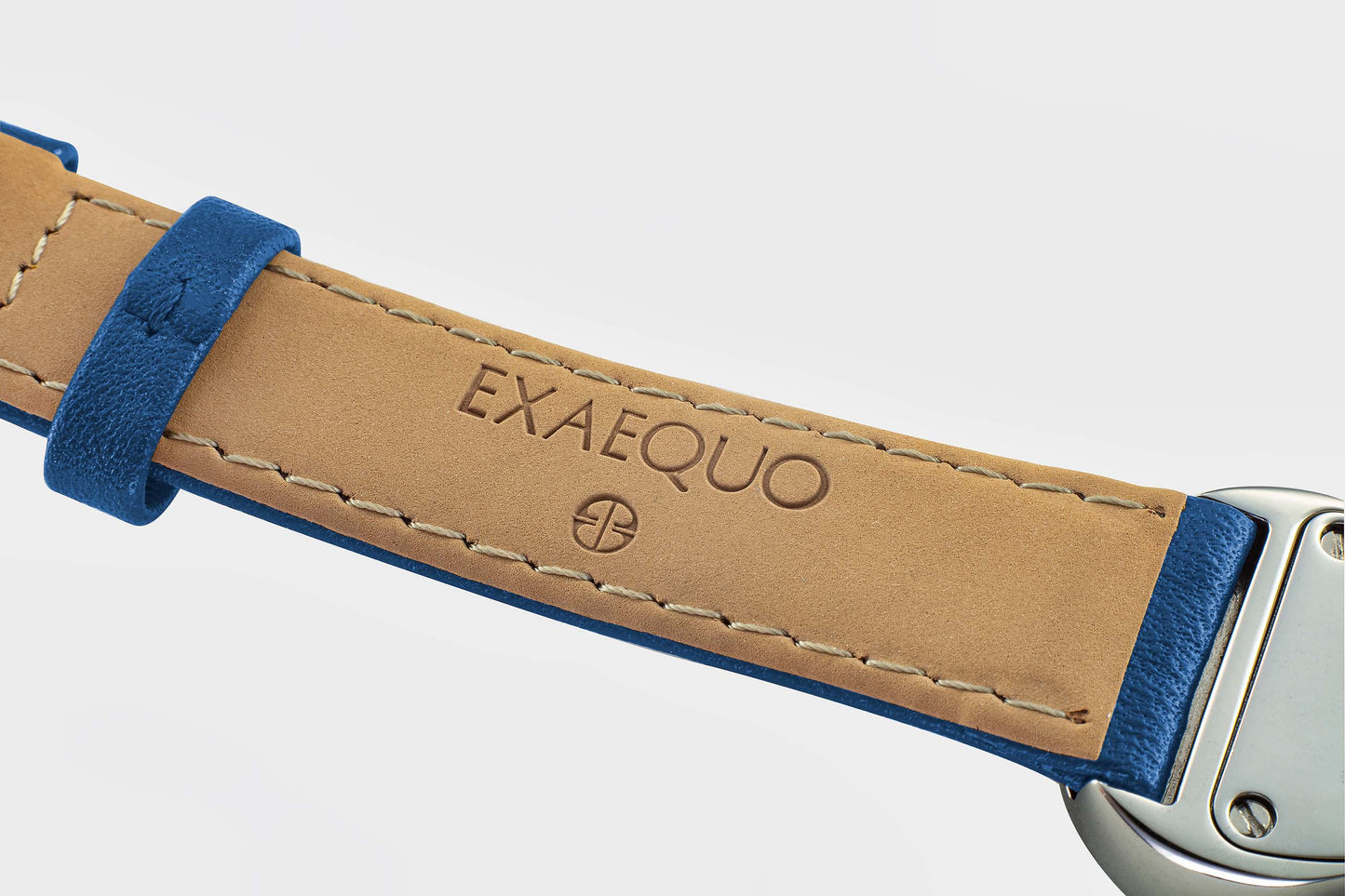 Melting Watch Silver Blue